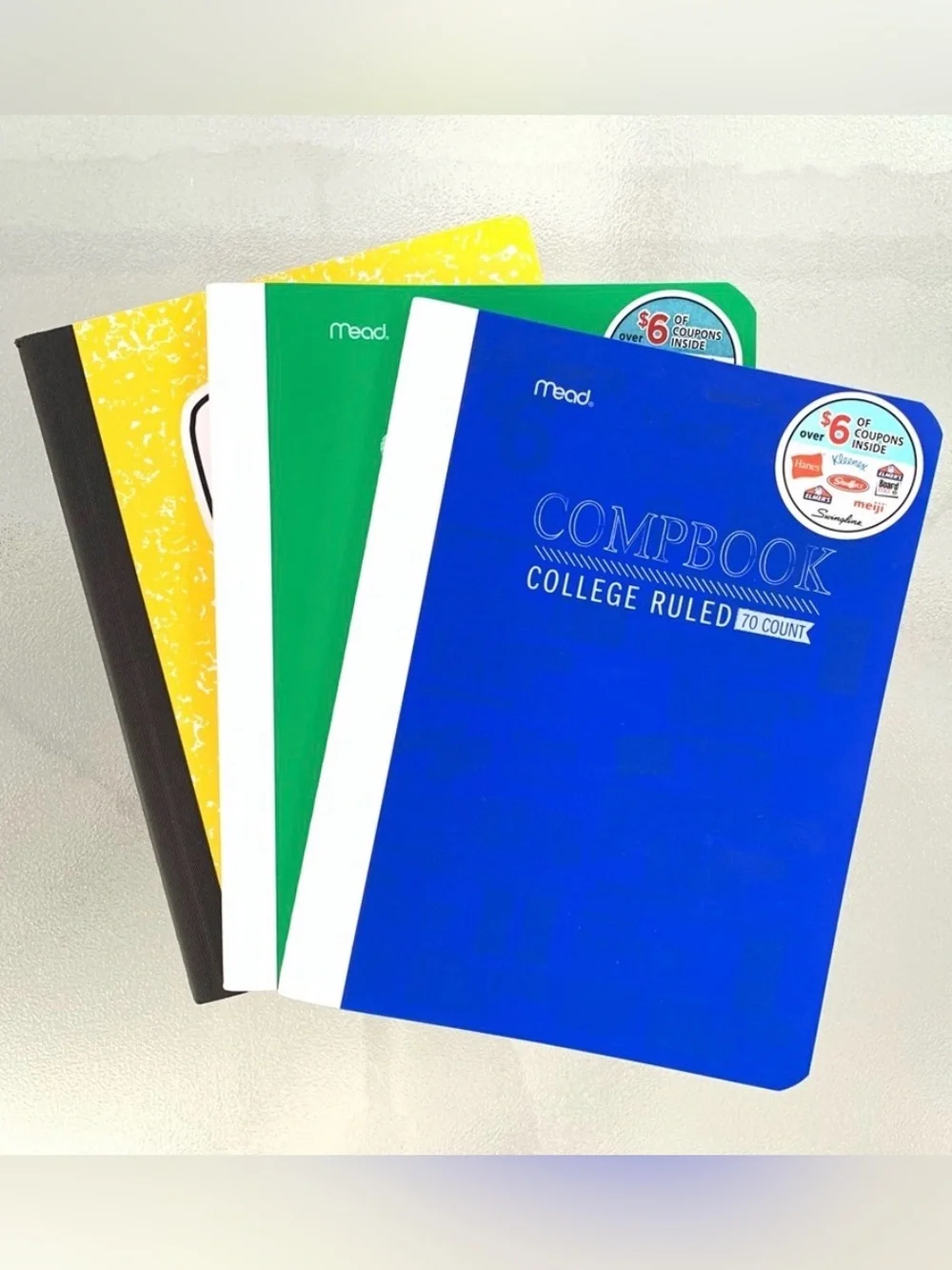 Composition Notebooks ~ 3-Book Variety Pack